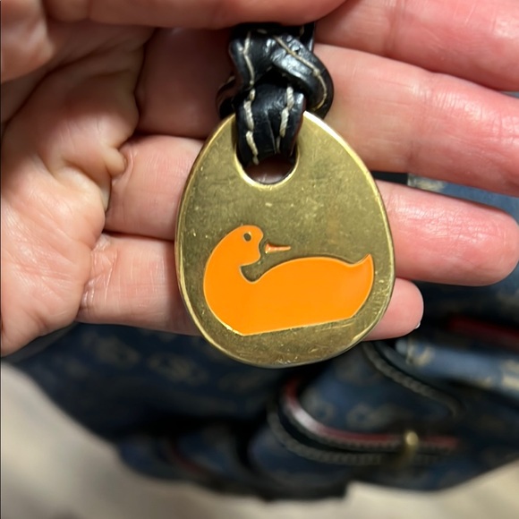 Dooney & Bourke Blue Monogram Bag - Picture 5 of 5